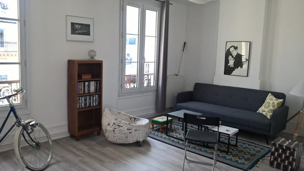 Situé dans un quartier familial et dynamique entre la rue de Levis et les Batign Paris, France Appartement lumineux de 55 m² Entire rental unit vacation rental 23601276