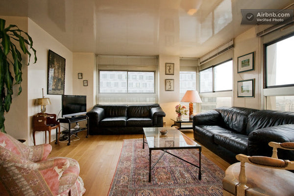 Gorgeous two rooms furnished apartment, located on the 13th floor of a very mode Paris, France Eiffel Quai de Seine Entire rental unit vacation rental 993592