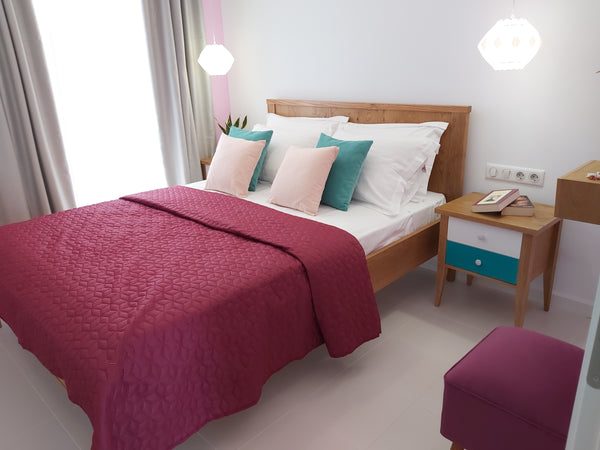 Conveniently located in the town centre and a 2-min-walk from the beach, our new  Nostalgia RetroSuites Naxos - Camera Suite Entire serviced apartment vacation rental 49139433