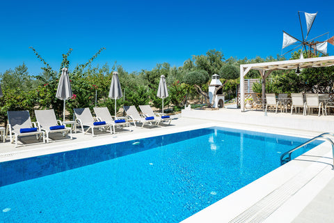 A modern villa in the Adelianos Kampos region of Crete in Greece, it can house u Zürich, Switzerland Beautiful new large house, private pool, 500 m from beach at Rethymno, NW coast Entire villa vacation rental 29649557