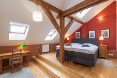 This ATTIC apartment has a view to a beautiful square (Betlémské sq) and SUPER L Prague, Czechia SUPER CLASSY 2 bdrm ATTIC apt. OLD TOWN Entire rental unit vacation rental 13422761