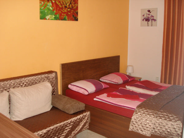 Vlastní koupelna  <br /><br /> Velikost pokoje  18 m² <br /><br />Pokoj s Wi-Fi   Triple room Private room in bed and breakfast vacation rental 24341645