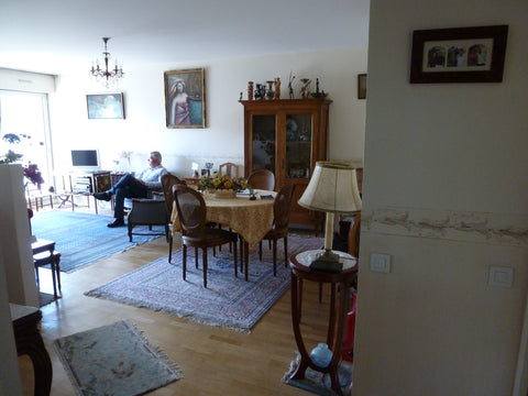 Appartement traversant, très clair et calme.<br />Cuisine américaine entièrement Paris, France Le calme à Paris Entire rental unit vacation rental 3221697