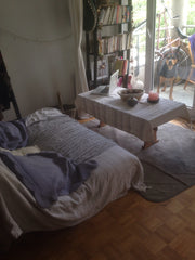 Appartement situé à 5 minutes de 2 parcs (Buttes Chaumont, parc de la Villette), Paris, France Grand studio personnalisé et balcon Entire rental unit vacation rental 19573999