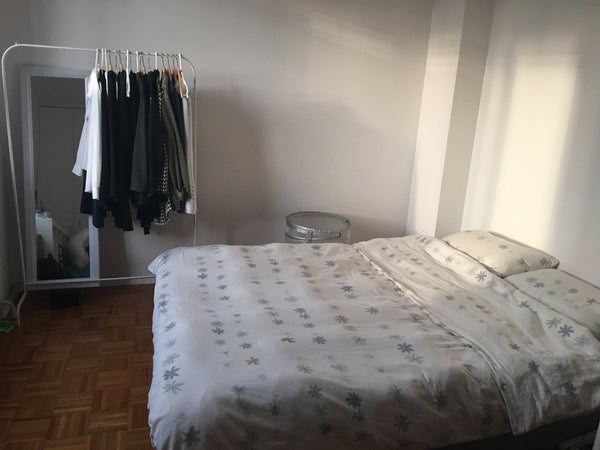 Spacious private bedroom with Manhattan view just from the window located on Roo New York, NY Rental unit in New York · 1 bedroom · 1 bed · 1 shared bath Private room in rental unit vacation rental 19801310