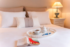 This traditionally decorated room features comfort mattresses, soundproofed door  Anna Platanou Superior Single Room Room in hotel vacation rental 28505173