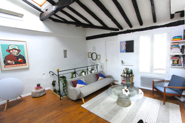 notre appartement se situe au dernier étage avec ascenseur, il est très lumineux Paris, France En plein coeur de Paris et du Marais Entire rental unit vacation rental 3928879