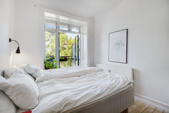 Cozy apartment, perfect for two people(room for 3 including the sofa). Placed in Copenhagen, Denmark Lovely apartment for two-three people with balcony Entire rental unit vacation rental 32349322