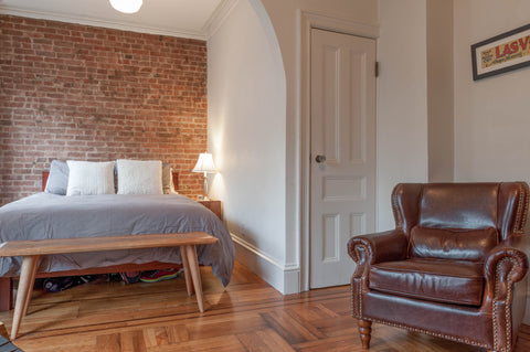Alcove studio in the heart of the East Village.  Exposed brick, fireplace, large New York, NY Rental unit in New York · ★4.83 · 1 bedroom · 1 bed · 1 bath Entire rental unit vacation rental 8237244
