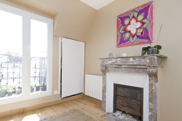Located in the center of Paris, you are at a walking distance from the Canal Sai Paris, France Above Paris rooftops Entire rental unit vacation rental 6680284