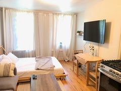 Beautiful Furnished studio at the heart of the east village, steps from the L tr  Rental unit in New York · ★New · Studio · 1 bed · 1 bath Entire rental unit vacation rental 1034915633546378150
