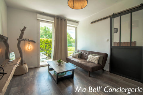 Appartement à l'esprit cosy dans une petite résidence très calme  située sur les Bordeaux, France ⭐️Natural Cosy⭐️Proche Bordeaux⭐️Arena⭐️Piscine⭐️ Entire condo vacation rental 39243507