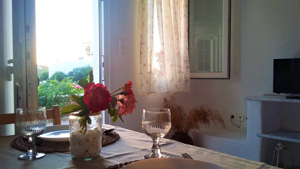 A holiday apartment with landscaped garden,located in a countryside area near th Greece Countryside apartment near the beach - Andrielos2 Entire rental unit vacation rental 12022798