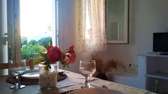 A holiday apartment with landscaped garden,located in a countryside area near th Greece Countryside apartment near the beach - Andrielos2 Entire rental unit vacation rental 12022798