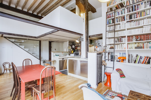 Very nice 100 sqm loft imagined by an architect who used the Eiffel tower style, Paris, France FAMILY LOFT - BUTTES CHAUMONT Entire loft vacation rental 1435825