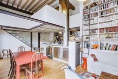 Very nice 100 sqm loft imagined by an architect who used the Eiffel tower style, Paris, France FAMILY LOFT - BUTTES CHAUMONT Entire loft vacation rental 1435825
