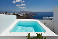 Olia Drop is part of Olia villas & suites, a brand new property that opened on J Kamari, Greece Olia Drop, one bedroom , jacuzzi, amazing view Entire serviced apartment vacation rental 27361706