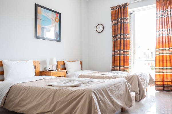 This 2nd floor twin-bed apt. (26m2) is simple yet functional and offers all the  Chania, Greece Top floor, Twin-Bed+Balcony, 4min to Old Town #B6 Entire condo vacation rental 1230318