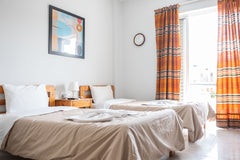 This 2nd floor twin-bed apt. (26m2) is simple yet functional and offers all the  Chania, Greece Top floor, Twin-Bed+Balcony, 4min to Old Town #B6 Entire condo vacation rental 1230318