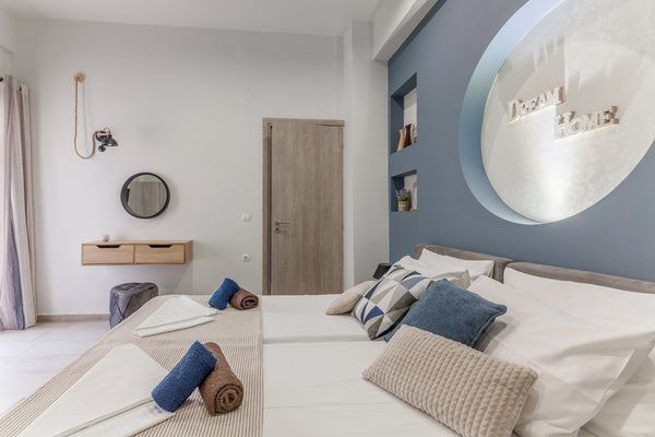 This newly renovated and well-equipped 45m2 suite is conveniently located in the Heraklion, Greece ★ Avra Suite | 1BR in city center -  50m to Beach Entire rental unit vacation rental 13310594