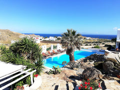 This beautiful & comfortable, fully equipped 90sq.m house is located between Par Agia Paraskevi, Greece Mykonian View FullHouse Cycladic home vacation rental 12585418