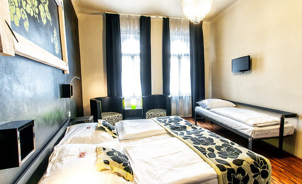 The perfect blend of cosy and sleek, our double/triple rooms are furnished with   Triple Room with Private Bathroom Private room in hostel vacation rental 42730871