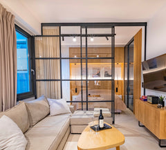 This side sea view flat has a style all its own. <br />The apartment was renovat  Irakleio Center - Luxury Minimalist Apartment Entire condo vacation rental 579198216785851608