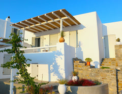 La casa, di circa 70 metri quadri, costruita nella seconda metà del 1800, sita a  Historical Mykonoan Home Cycladic home vacation rental 33165719