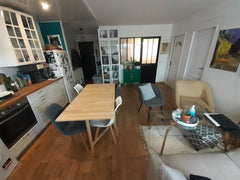 Charmant appartement de 50 m²entièrement rénové au coeur du 20e arrondissement d Paris, France Charmant 3 pièces avec balcon et parking. Entire rental unit vacation rental 19733542
