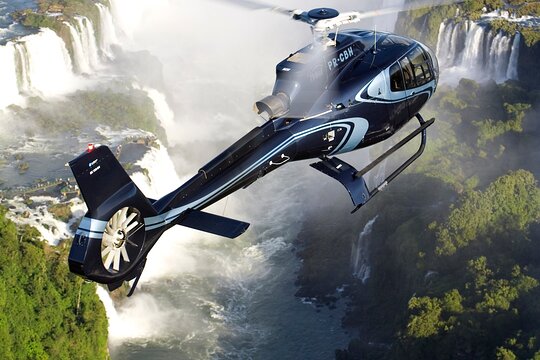 Iguazu Falls Helicopter Ride  Private Tours and Travel Guide America Sao Paulo CITY Foz do Iguacu Destination Tour