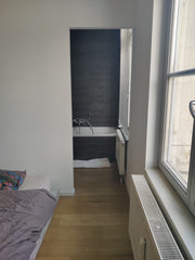 Je met à disposition ma chambre dans un appartement de 95m2 (partagé avec une pe Brussels, Belgium Grande chambre avec salle de bain privée Private room in rental unit vacation rental 43865757
