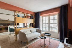Sainte Hélène is a furnished studio located on the 1st floor of a building in th Lyon, France Sainte hélène - location studio - lyon 2 Entire rental unit vacation rental 23383642