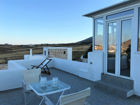 The (35 m2) penthhouse is located in the village of Prodromos, and offers amazin Athens, Greece Beautiful Penthouse With View in Paros - Greece Cycladic home vacation rental 51646385