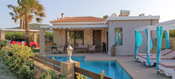 Boasting a garden, an outdoor pool and sea views, Elena villa is set in Kissamos Chania, Greece Villa Elena Entire villa vacation rental 34846957