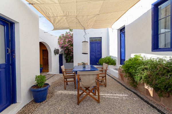 This is our family's historic villa located in the shadow of the acropolis.  The  Historic Lindian Captain's House and Retreat Entire villa vacation rental 36270681