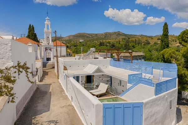 CASA BLUE<br /><br />Have you ever dreamt of spending a vacation in a charming G Greece Casa Blue Gennadi w private pool Entire villa vacation rental 41755769