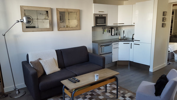 Very nice one bedroom apartment in the center of the Marais.  Newly renovated: f Paris, France New one bedroom in the Marais at Carreau du Temple Entire rental unit vacation rental 15014513