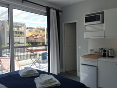 A cool and cozy studio in the heart of Athens with a spacious balcony and breath Athens, Greece Athens Urban Surfer's Acropolis view studio Entire loft vacation rental 14778159