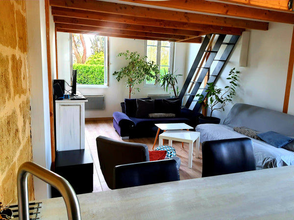 Maisonette typique du Bordelais au cœur de la Métropole. Celle ci vous permettra Salaunes, France Maison cosy jardin á 15mn Bx centre / 25mn Bassin Entire townhouse vacation rental 578645471954774514