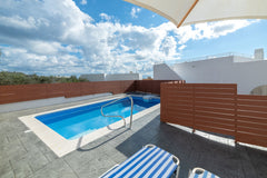 Against the backdrop of rugged mountains, the balcony and terrace views from the Greece VILLA GEMA PEFKOS LINDOS RHODES Entire villa vacation rental 12142837