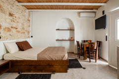 Stone-built and completely renovated house with amenities that can offer you rel Rethimnon, Greece Irene's Garden, Evaggelia Entire rental unit vacation rental 49440713