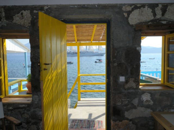 The little fishing village known as Klima is located right on the waterfront qui  The Yellow Boat House Entire home vacation rental 5655680