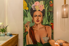 Inspired by Frida’s Kahlo painting and by the shadowy armchair M’Afrique by Moro Chania, Greece Aisha Petite Suites - Zizette Suite Private room in rental unit vacation rental 49186334
