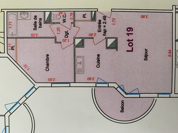 Appartement 3eme étage<br />1 chambre<br />1 salle de bain avec douche Lyon, France T2 3eme étage grand trou Lyon Entire rental unit vacation rental 37897570