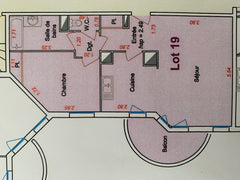 Appartement 3eme étage<br />1 chambre<br />1 salle de bain avec douche Lyon, France T2 3eme étage grand trou Lyon Entire rental unit vacation rental 37897570