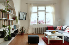 Sunny, quiet studio apartment is located 15 minutes walk distance from the city  Prague, Czechia Bright and sunny apartment Entire rental unit vacation rental 1394492