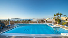 Heated swimming pool (large 60 sq. m) with Jacuzzi, kids pool, infinite sea-view Chania, Greece SeaView Garden Villa (HEATED Swimming pool) Entire villa vacation rental 22578205