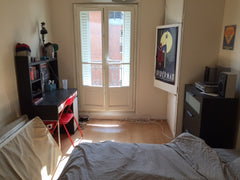 Nice bedroom in a large appartment shared with 4 other peoples. Paris, France Nice bedroom in shared appartment Private room in rental unit vacation rental 7018814