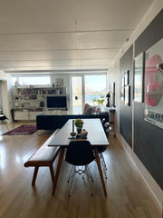 Our 4-room new and modern apartment offers 114 sq. meters and is designed with a Copenhagen, Denmark Welcome to our bright apartement with harbor view Entire rental unit vacation rental 15341416