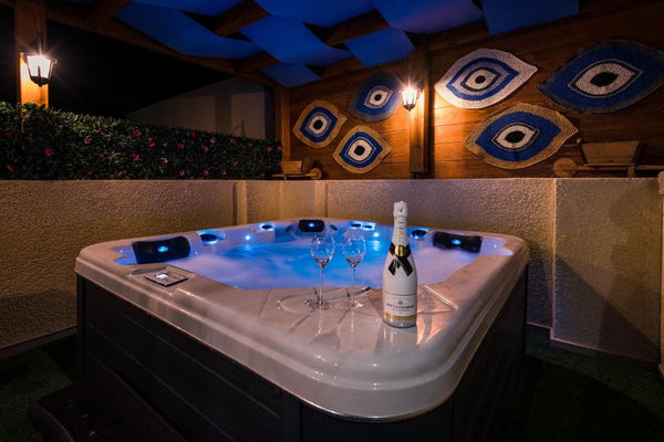 Casa Dell Artista is a beautiful, bohemian holiday villa in Kos Town with beach   Casa Dell Artista with private Jacuzzi  Kos Town Entire home vacation rental 31454863